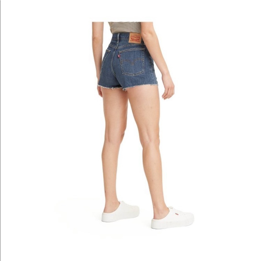 Levi’s  women’s high rise jean shorts Chelsea